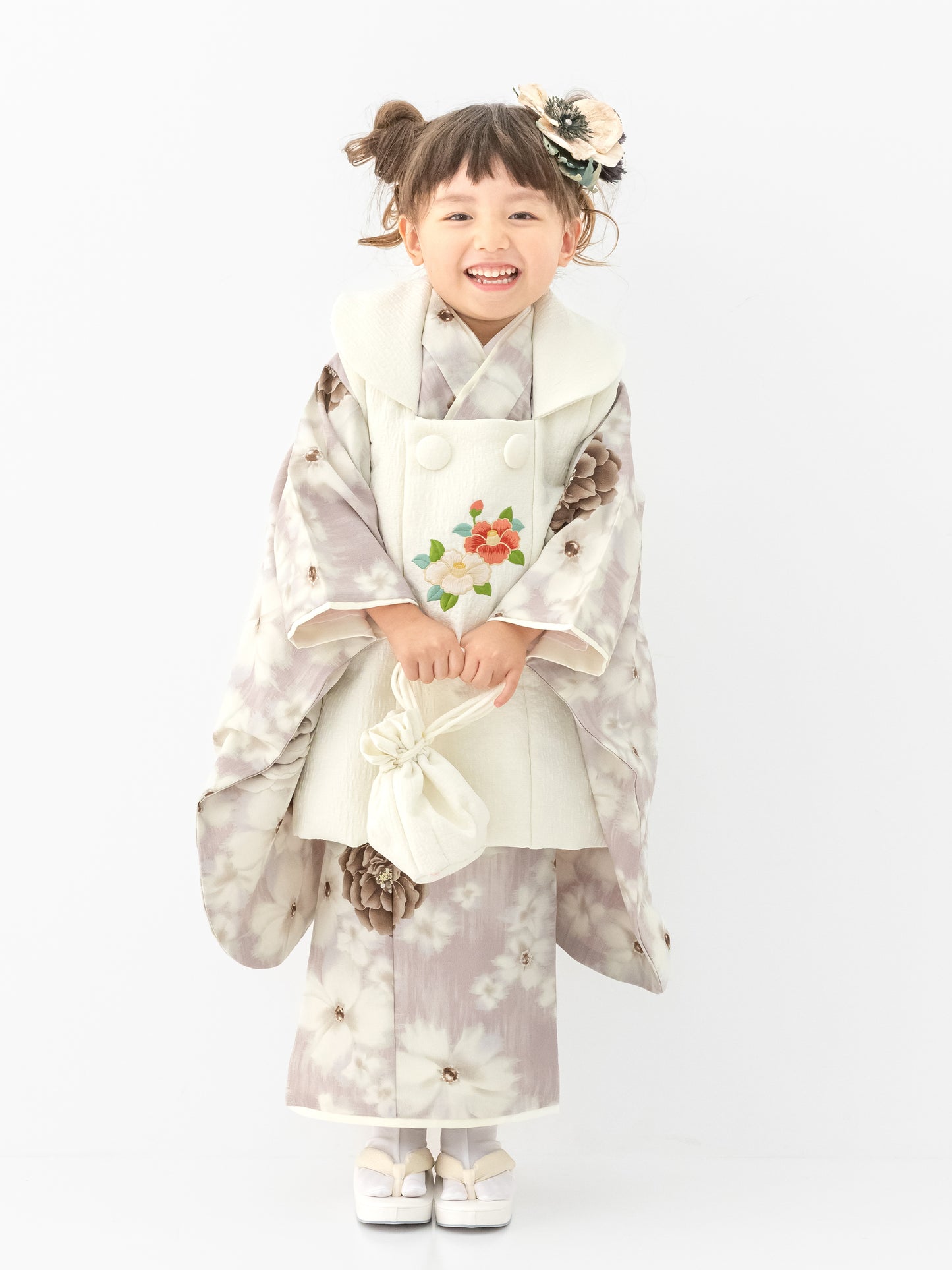 S0309 花水木/スモークピンク | 七五三着物レンタル | tententen