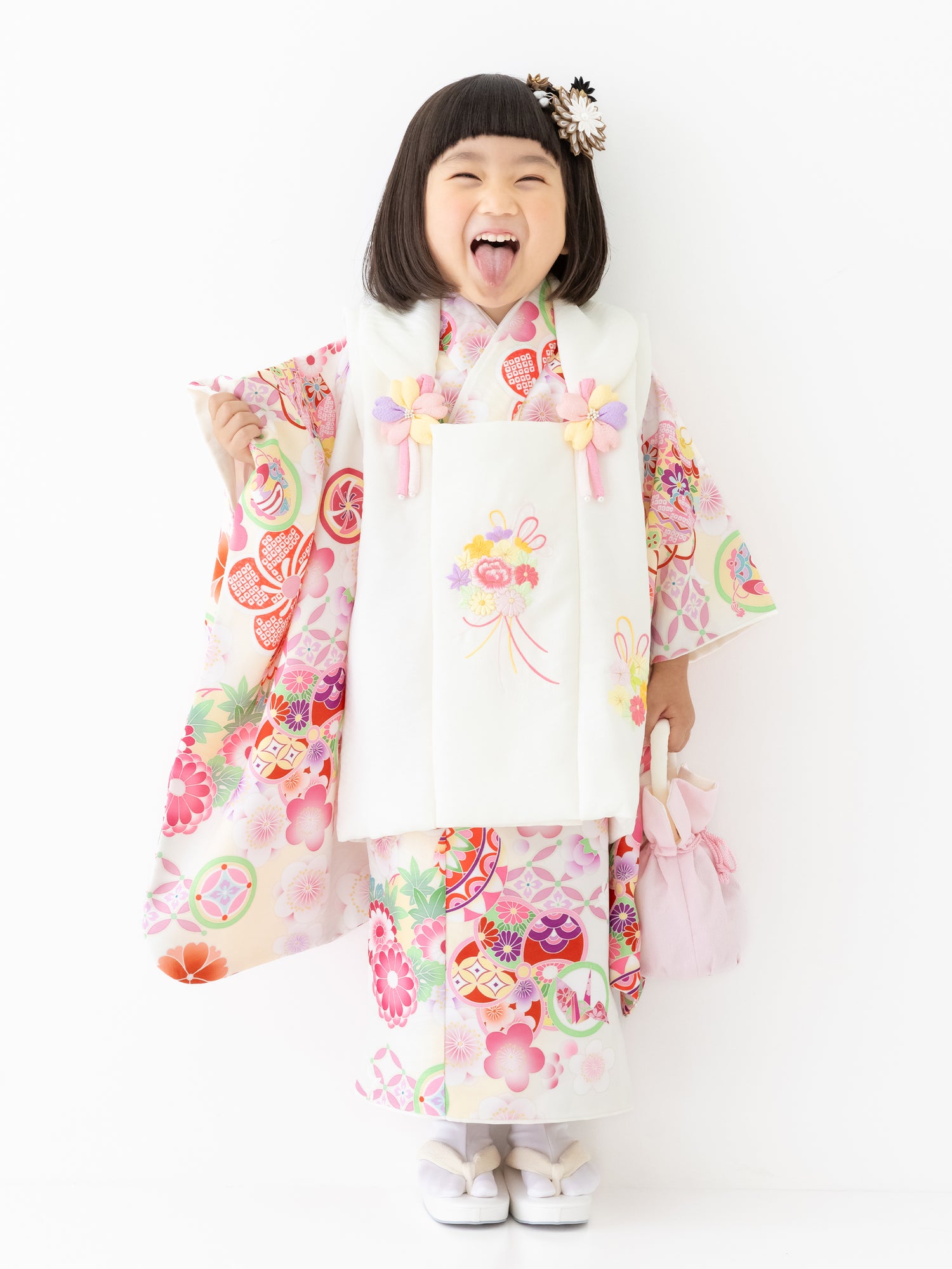 S0316 まり/白 | 七五三着物レンタル | tententen – tententen(てん