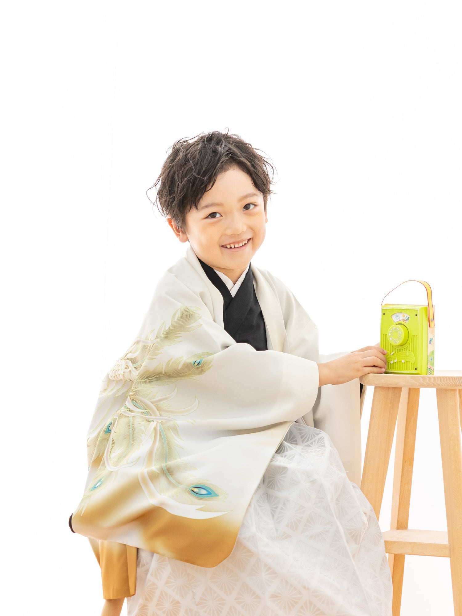 S0522 鳳凰/ブラウン | 七五三着物レンタル | tententen – tententen