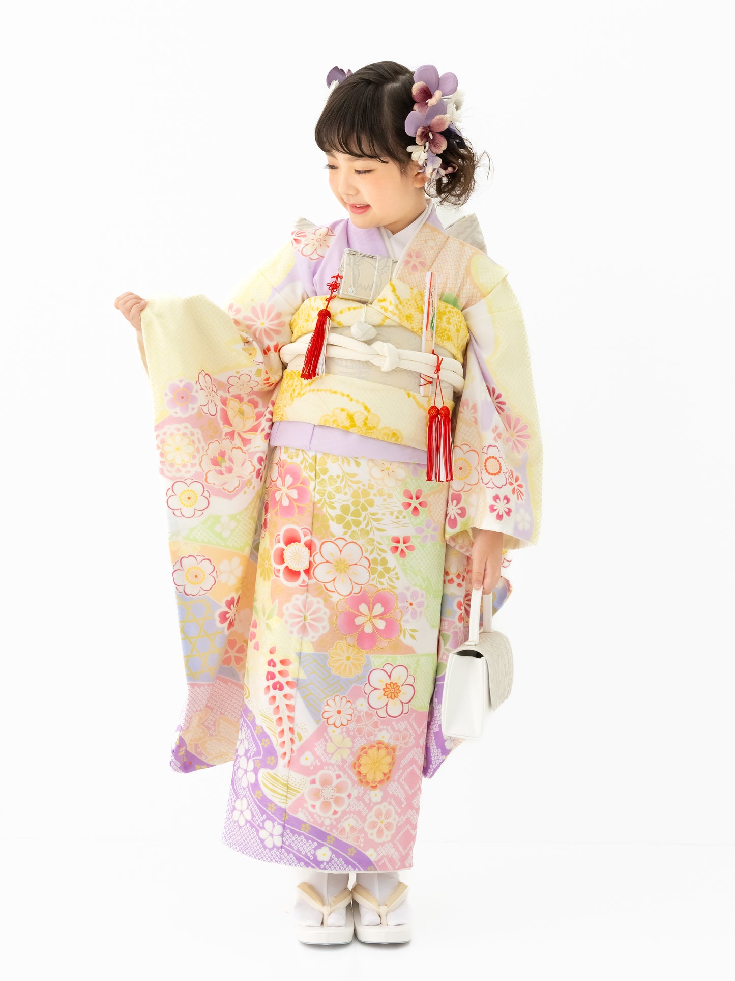 S0711 辻が花/藤 | 七五三着物レンタル | tententen – tententen(てん
