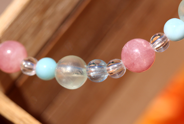 一陽来復運」インカローズ・プレナイト・ラリマー・ブルートパーズの