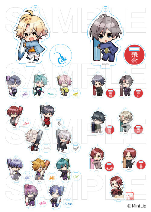 DIG-ROCK トレーディング アクリルスタンドキーホルダー