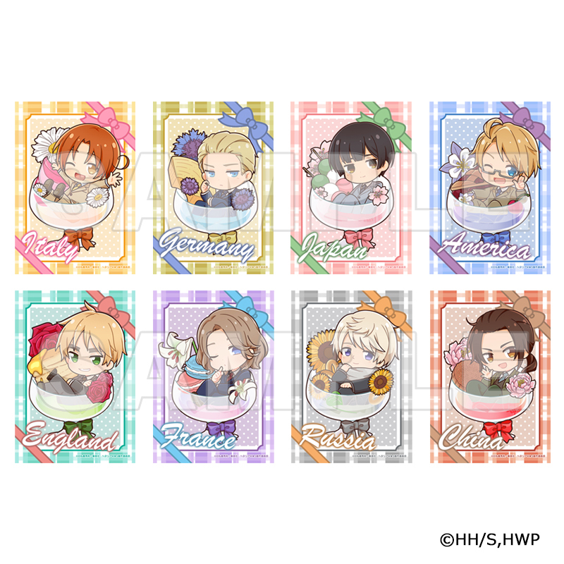 アニメ「ヘタリア World☆Stars」 ちゃぽんっ！ トレーディング