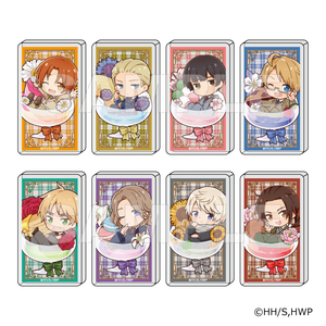 アニメ「ヘタリア World☆Stars」 ちゃぽんっ！ アクリルブロック（全8