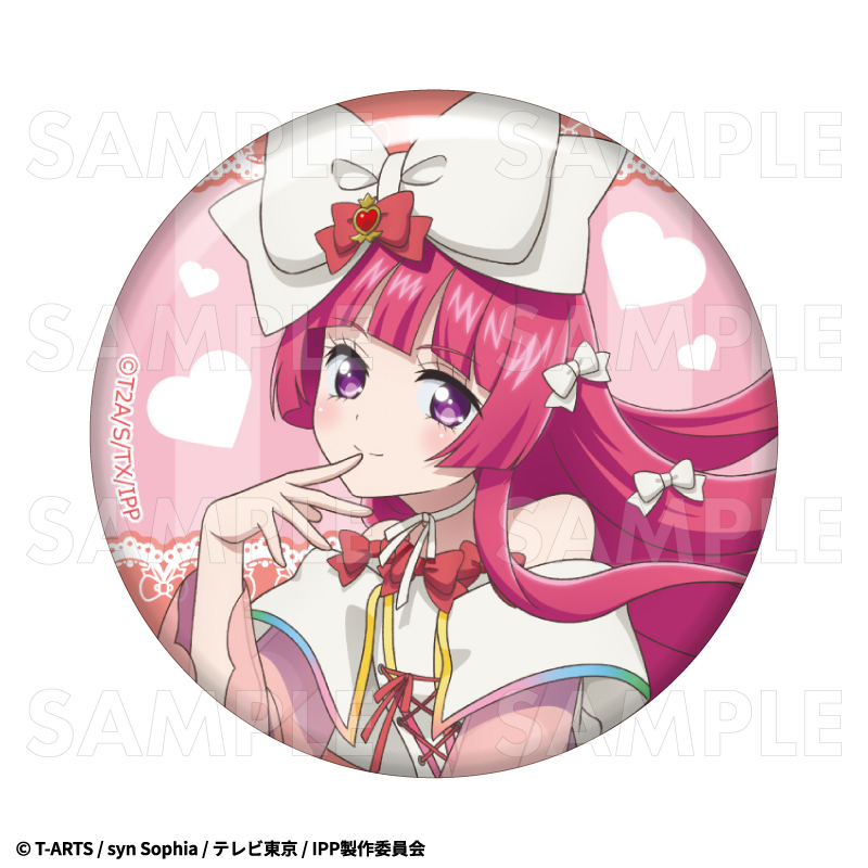 プリパラ トレーディング缶バッジ さんくす♡ハッピーリボンコーデ（全