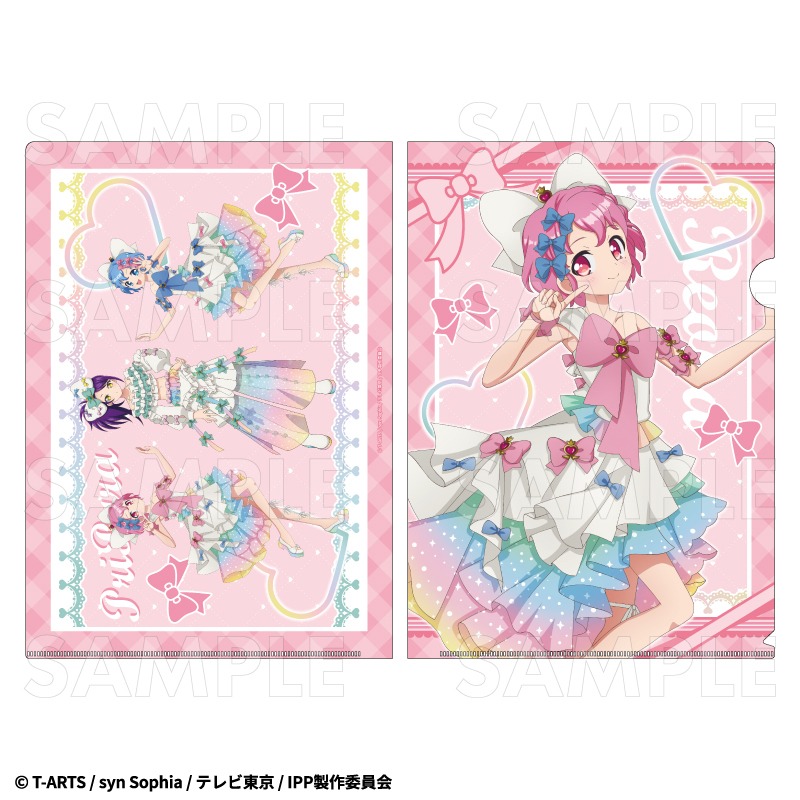 プリパラ クリアファイル さんくす♡ハッピーリボンコーデ（全6種