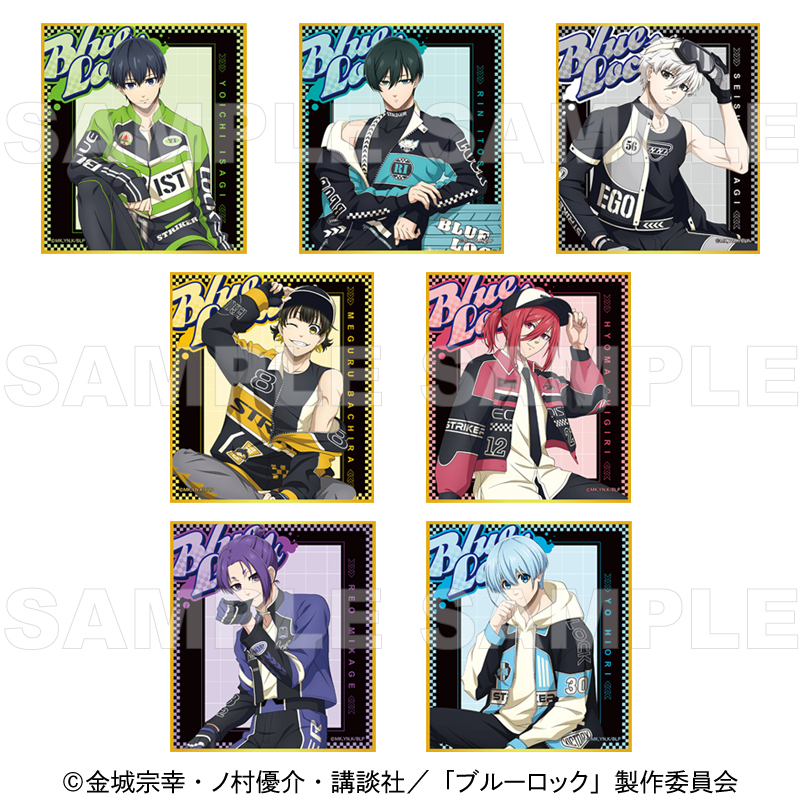 TVアニメ『ブルーロック』 トレーディングミニ色紙 レーシングStyle