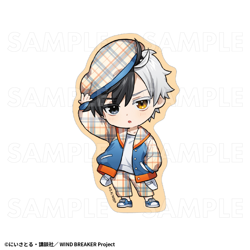 2026年2月発売】TVアニメ「WIND BREAKER」 ステッカー チェック