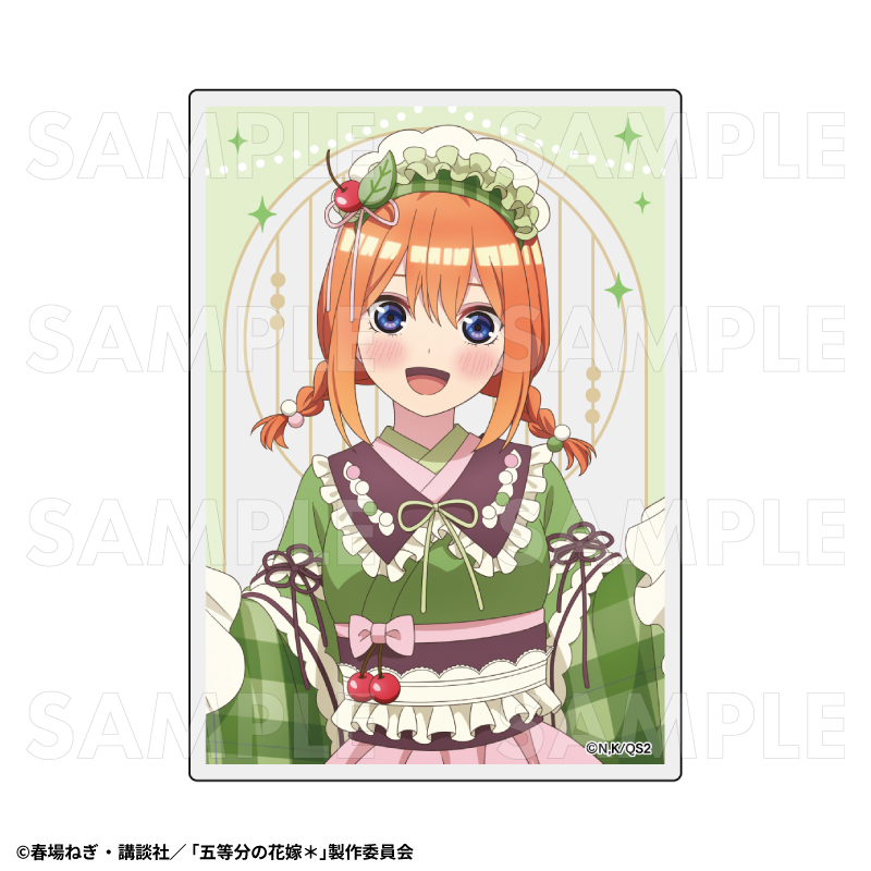 五等分の花嫁＊ トレーディングアクリルカード 和パフェドレスver.（全