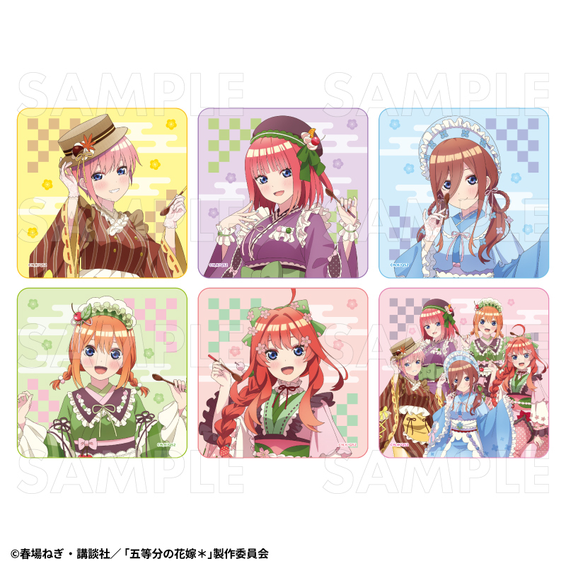 五等分の花嫁＊ ミニタオル 和パフェドレスver.（全6種） | 五等分の