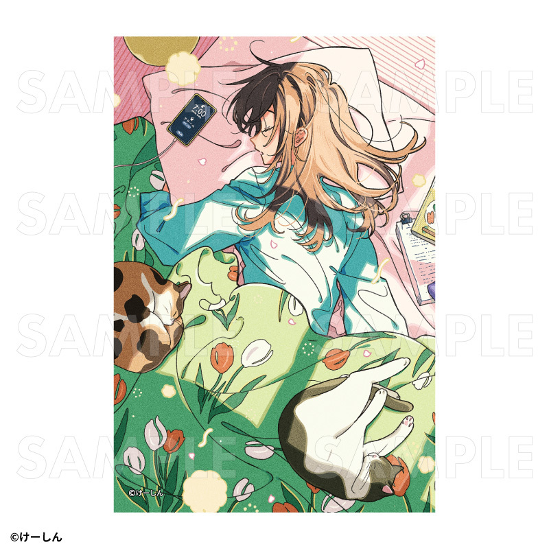 ポストカード（5枚セット）／けーしん画集発売記念グッズ（全1種