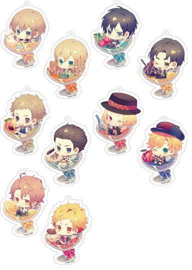 文豪とアルケミスト ちゃぽんっ！アクリルストラップコレクション Vol