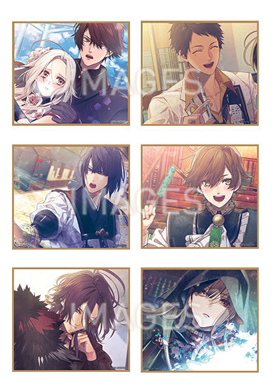 オランピアソワレ ミニ色紙 全6種 | オランピアソワレ | ティームストア