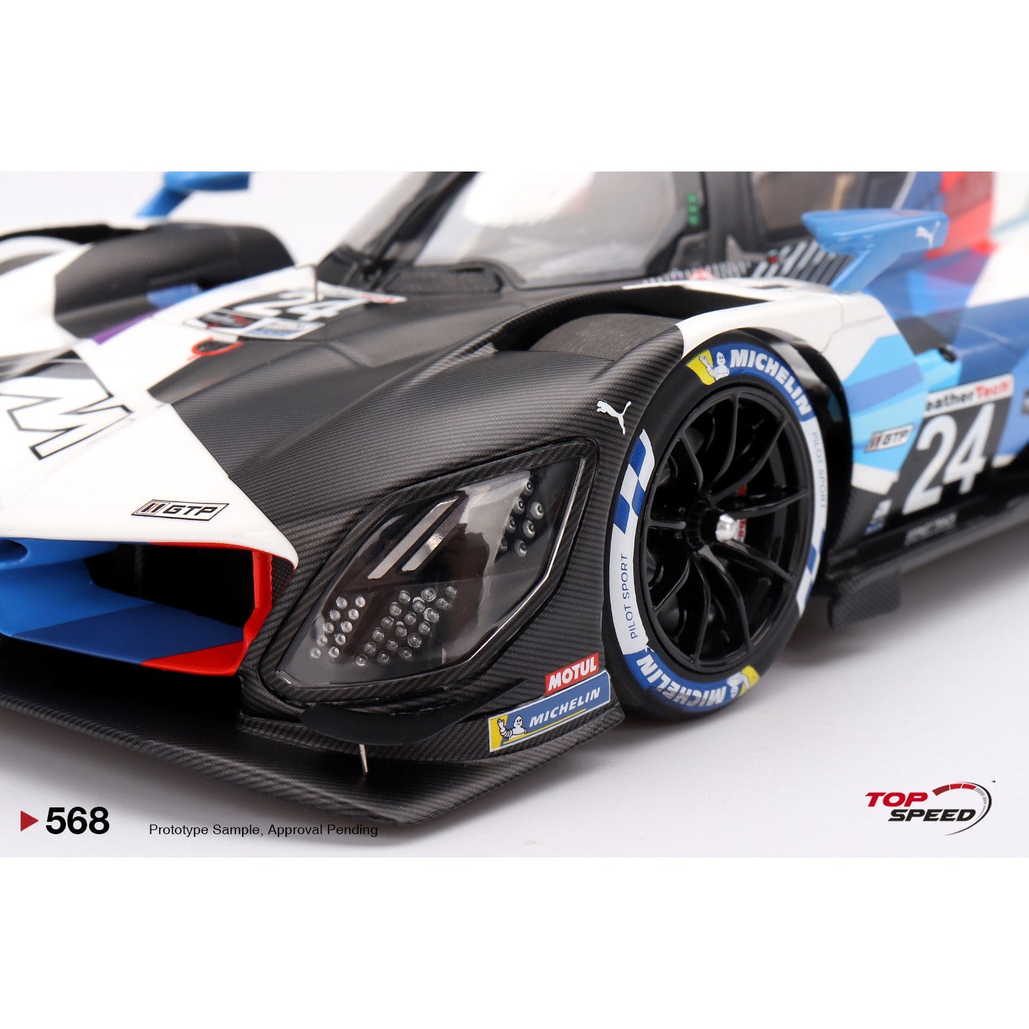 1/18 BMW M Hybrid V8 GTP #24 BMW M Team RLL 2024 Rolex 24 – Team IMSA