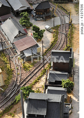 Nゲージのジオラマの写真素材 [4197696] - PIXTA