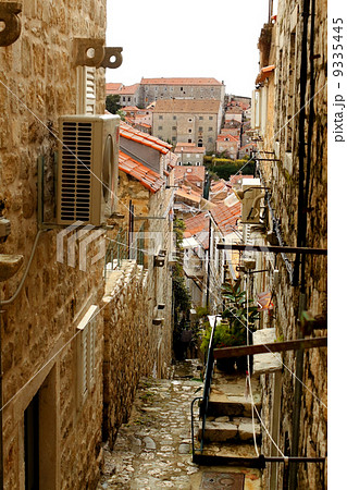 クロアチア ドゥブロクニク旧市街 のミニチュアジオラマ