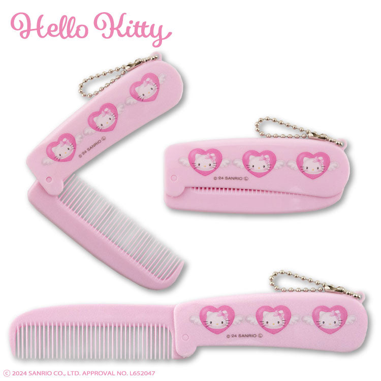 ハローキティ 夢みるエンジェルデザイン コラボ ミラー＆コーム