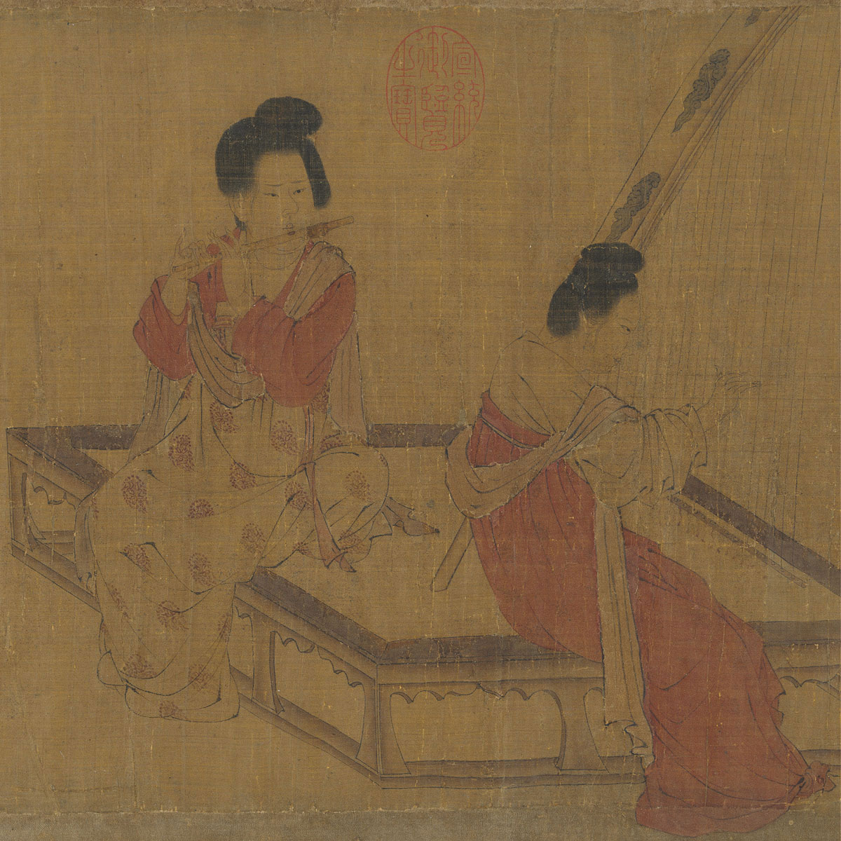 彼女─女性のイメージと才芸-秀美を競う女性たち