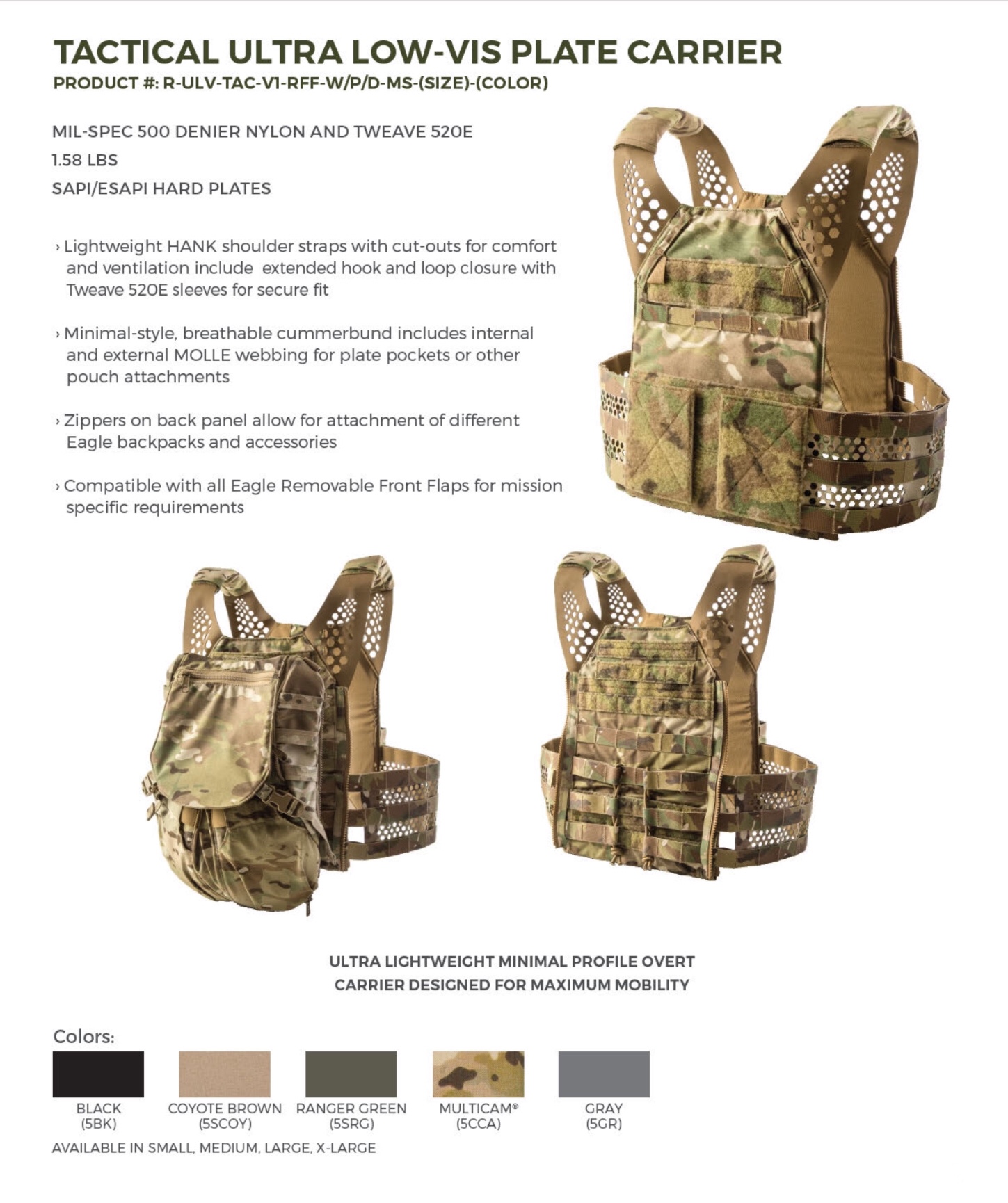 REVIEW: Eagle Industries Tactical Ultra Low-Vis Plate Carrier (ULV