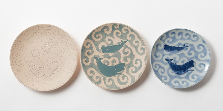 工芸WS〕光雲窯染付体験 絵皿製作 || THE COVER NIPPON