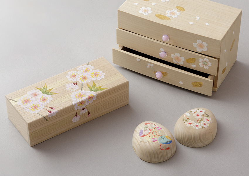桜咲く 小箱あそび」箱藤商店（京都） || THE COVER NIPPON