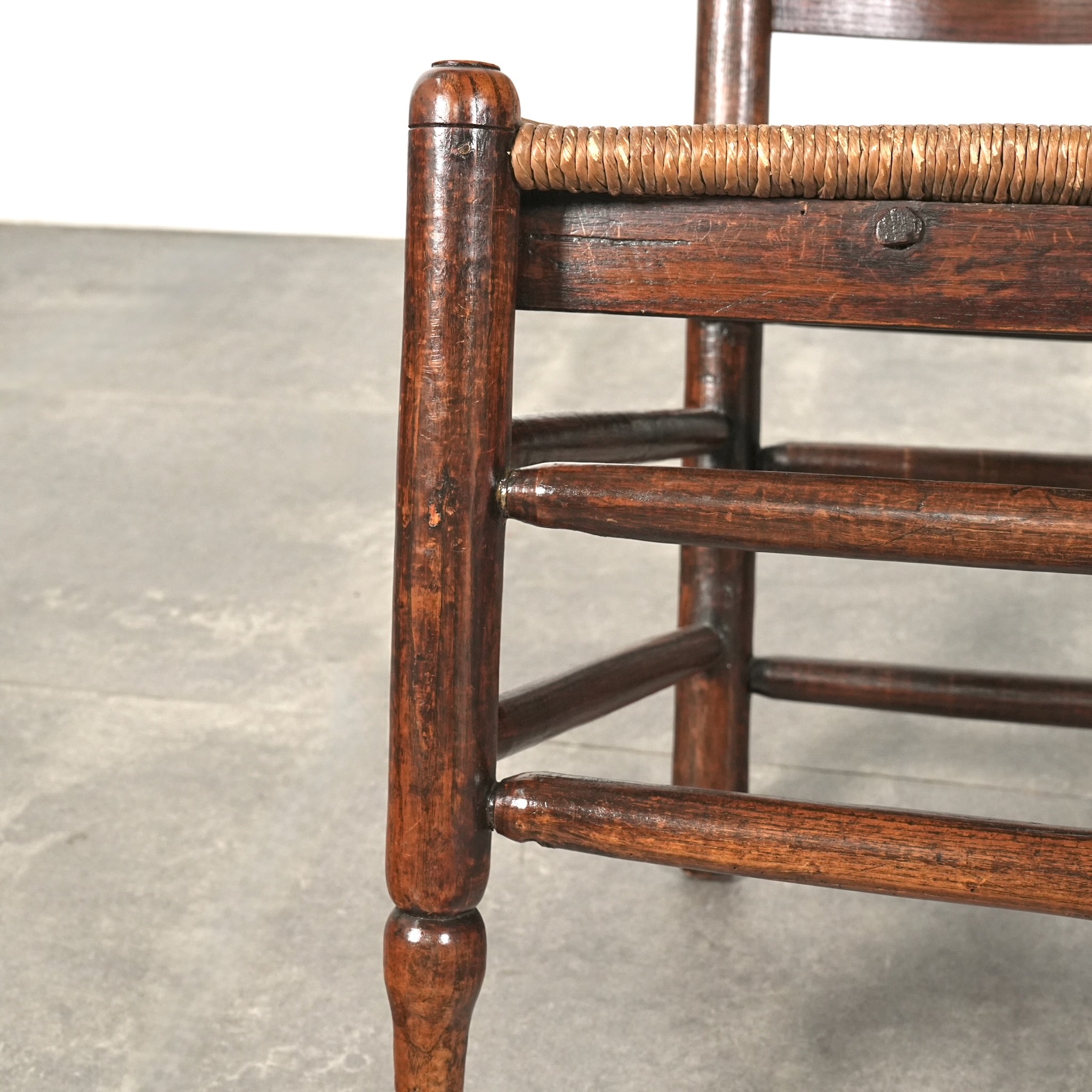 オランダ ヴィンテージ ラッシュシートチェア – TIME HYPE