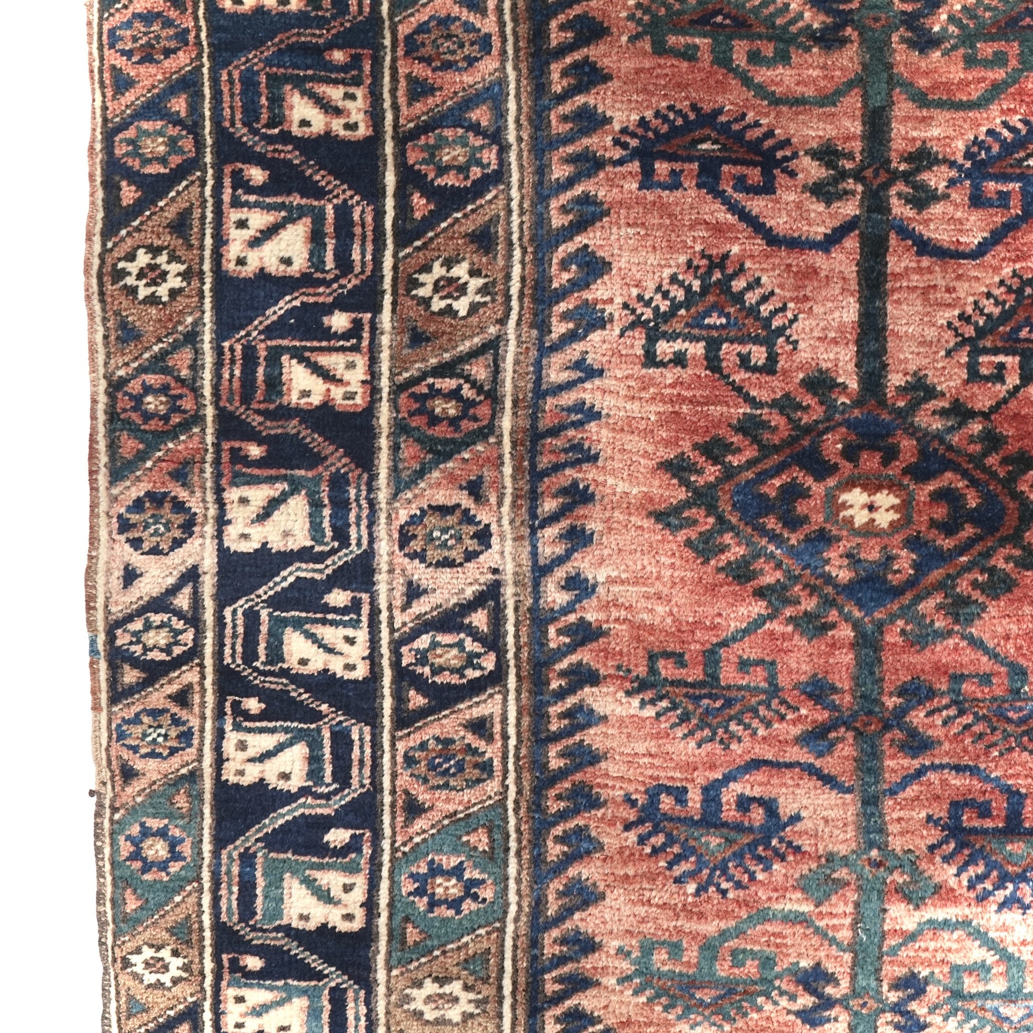 送料無料 ヴィンテージ ラグ(手織り/218cm×111cm) – TIME HYPE