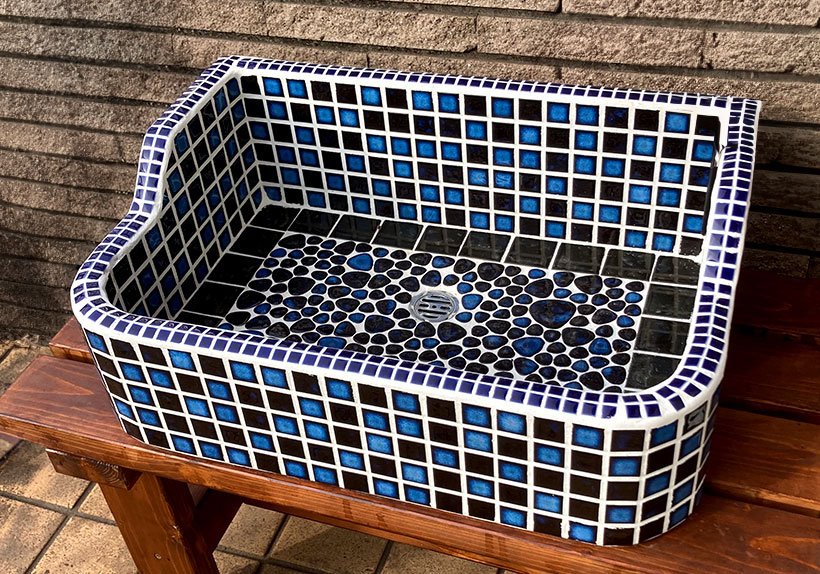 ガーデンシンク(タイル流し台) | タイルショップたまがわ本店