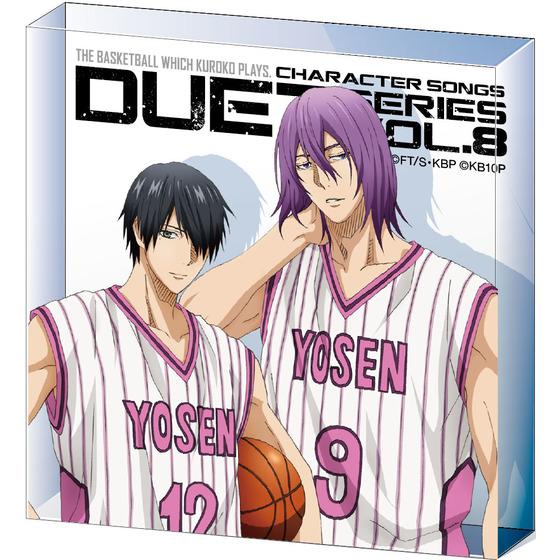 黒子のバスケ CDジャケットシリーズ アクリルブロック feat.duet