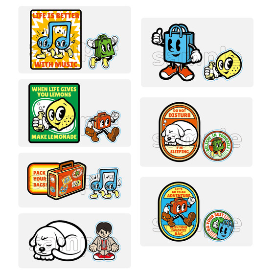 西山宏太朗「LEMONGAOKA」 誰ものFavoriteステッカー（全7種/ランダム