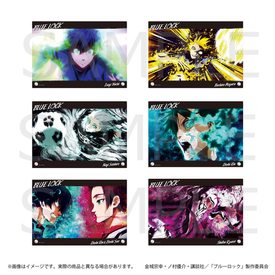 ブルーロック 日本フットボール連合 商品販売部 OPビジュアルアクリル