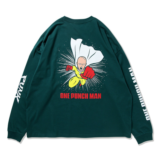 PDSxワンパンマン］サイタマ BIG ロン TEE（全2色/4サイズ） | A-on STORE