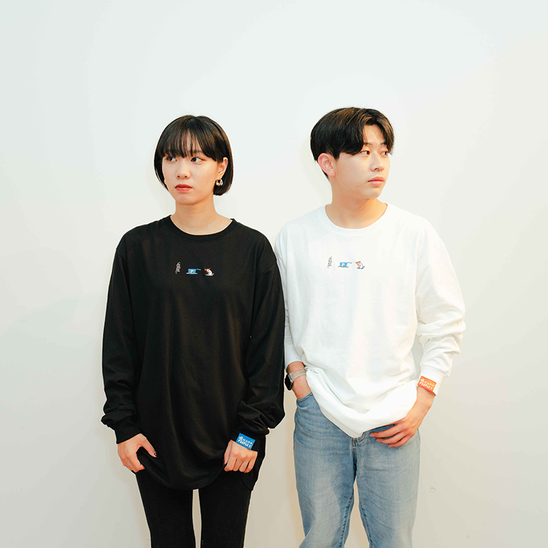 嘘だらけのPEOPLE 1”のビッグロンT / WHITE | TOoKA BASE