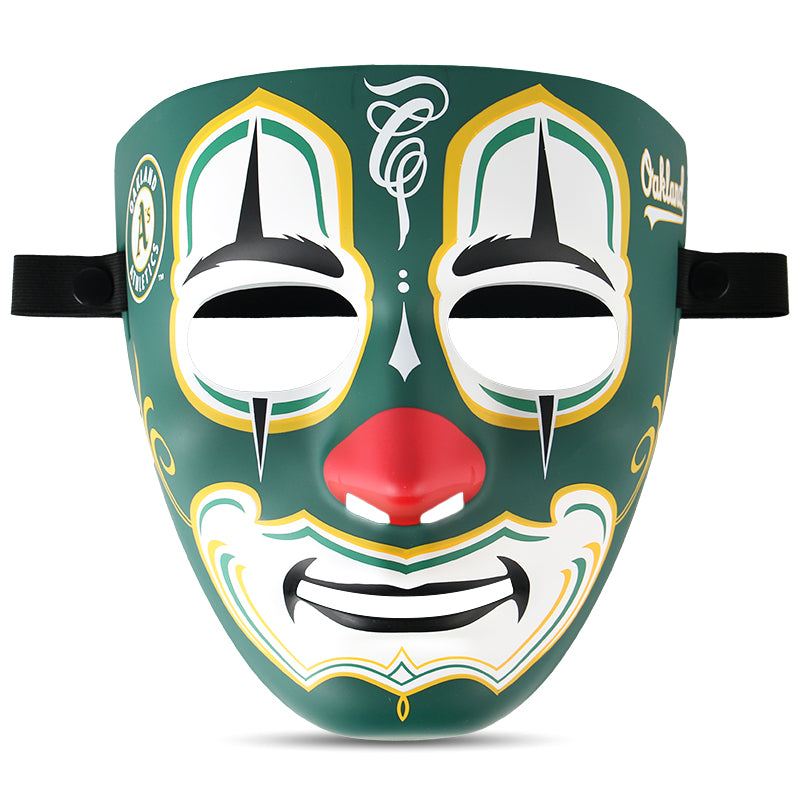 MLB® Mister Cartoon Clown Mask - Stadium Edition - Oakland Athletics