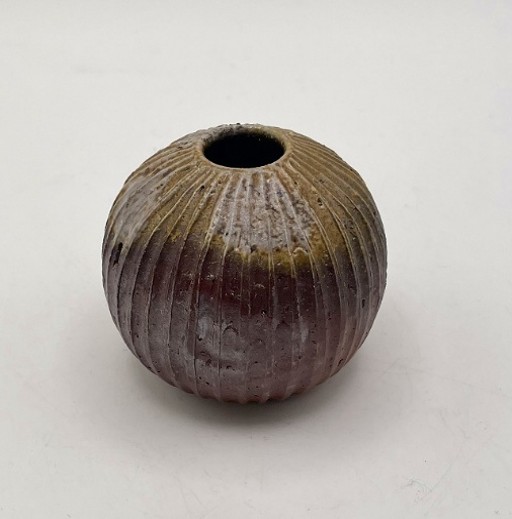 黒備前 尻張花入 12 備前焼 黒備前 尻張花入 12 備前焼 【公式通販】