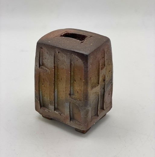 備前焼】花器 作家：村井八重美