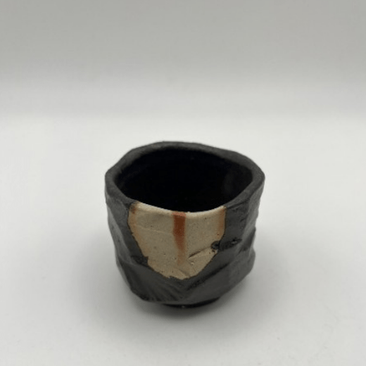 備前焼】金彩 ぐい呑 作家：相馬美鶴