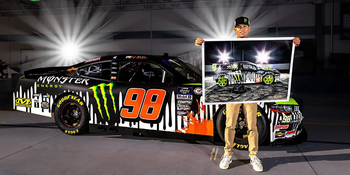 Herbst, Stewart-Haas Racing Honoring Ken Block at Darlington