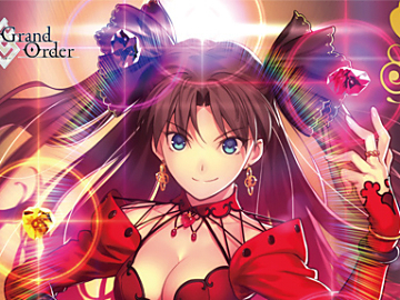 Fate/Grand Order』のラバーマット第3弾！遠坂 凛のイラストを使用した