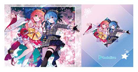 ホロライブ『星街すいせい』『さくらみこ』がラバーマットコレクション