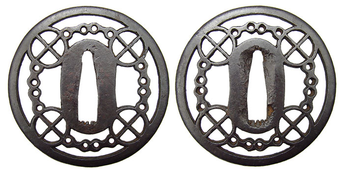 日本刀の鐔・くつわ透（正阿弥）｜日本刀剣 販売専門店・東京【十拳】