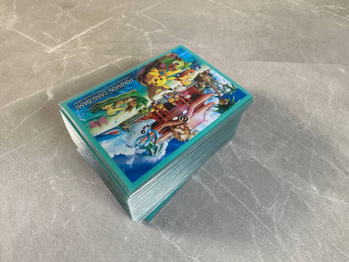 ブロッコリー スリーブプロテクター エンボス&クリア ポケカとの相性を