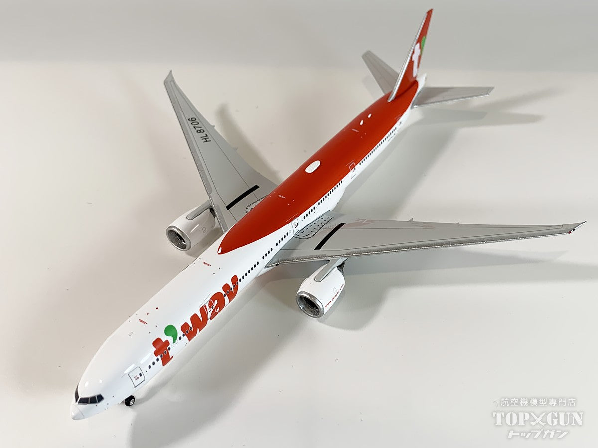 Phoenix 777-300ER ティーウェイ航空 HL8706 1/400 [11990]