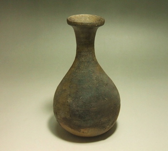 金重陶陽 作 備前鶴首徳利 – THA BIZEN BOUZ