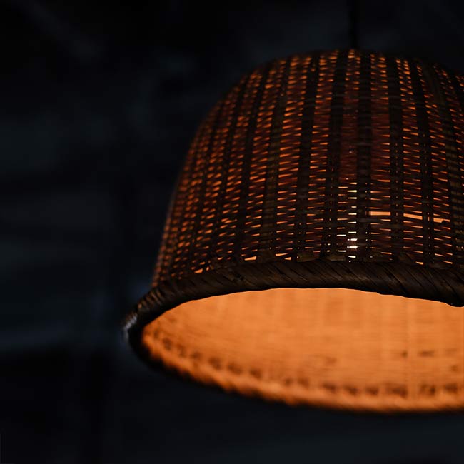 竹のシェードのペンダントライト – zakka store towi