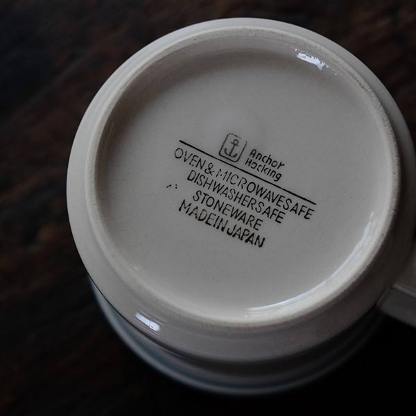 Anchor Hocking（アンカーホッキング） Stoneware Japan マグカップ