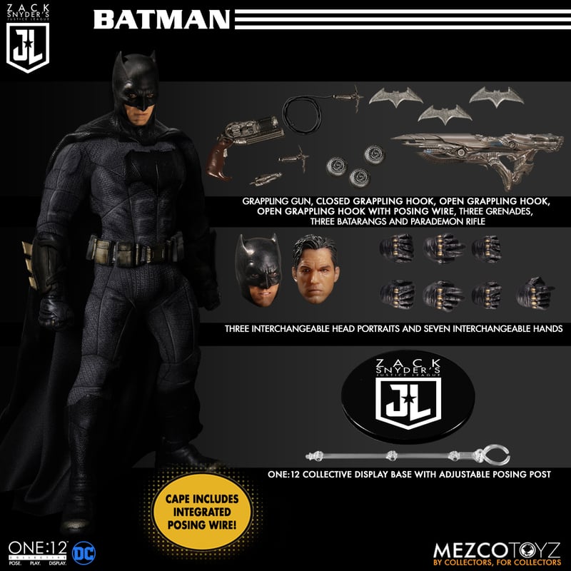MEZCO TOYZ: One:12 Collective - Zack Snyder's Justice League
