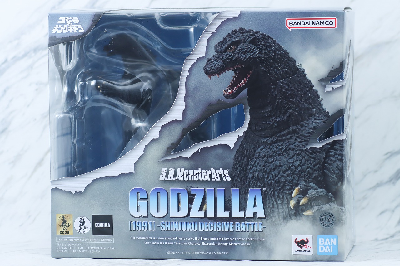 S.H.モンスターアーツ ゴジラ（1991）新宿決戦 レビュー | トイハコ