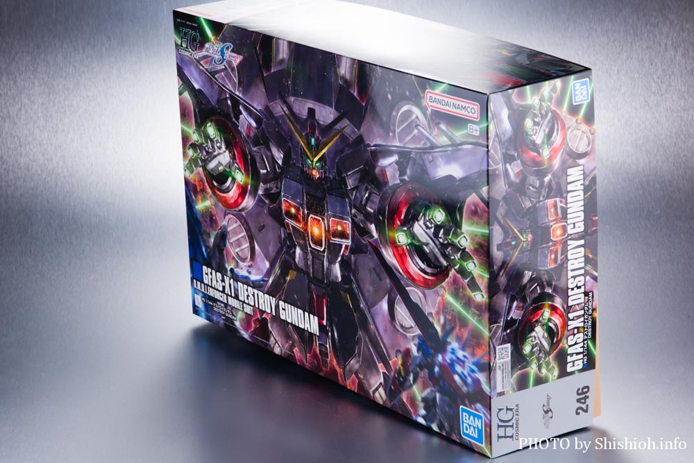 レビュー】HG 1/144 デストロイガンダム