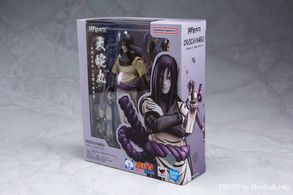 レビュー】S.H.Figuarts 大蛇丸 -永劫を求めし真理の探究者-